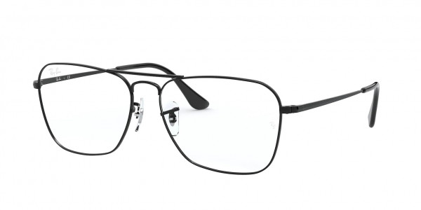 Ray-Ban Optical RX6536 CARAVAN II Eyeglasses, 2509 CARAVAN II BLACK (BLACK)