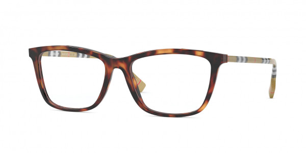 Burberry BE2326F EMERSON Eyeglasses, 3890 DARK HAVANA (HAVANA)