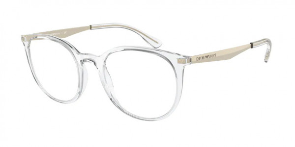 Emporio Armani EA3168 Eyeglasses, 5371 SHINY CRYSTAL (BLUE)