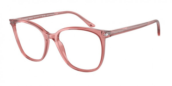 Giorgio Armani AR7192 Eyeglasses, 5933 TRANSPARENT PINK (PINK)