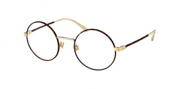 Ralph Lauren RL5109 Eyeglasses, 9384 HAVANA ON SHINY GOLD (HAVANA)