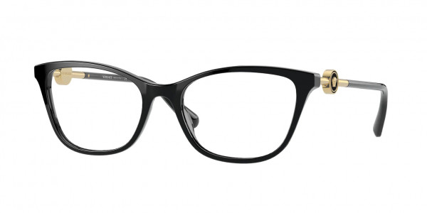 Versace VE3293 Eyeglasses, GB1 BLACK