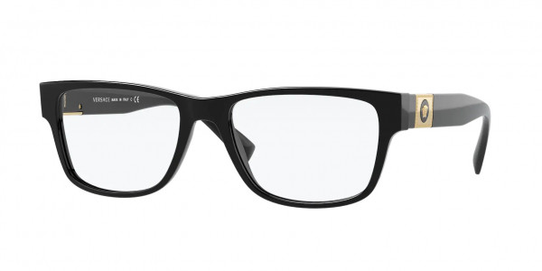 Versace VE3295 Eyeglasses, GB1 BLACK