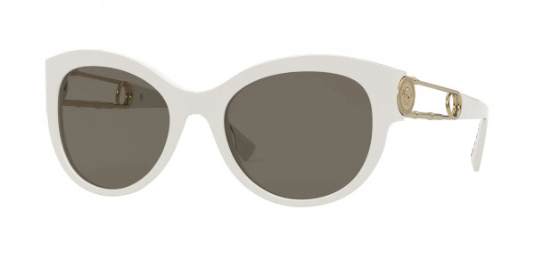 Versace VE4389 Sunglasses, 314/3 WHITE (WHITE)