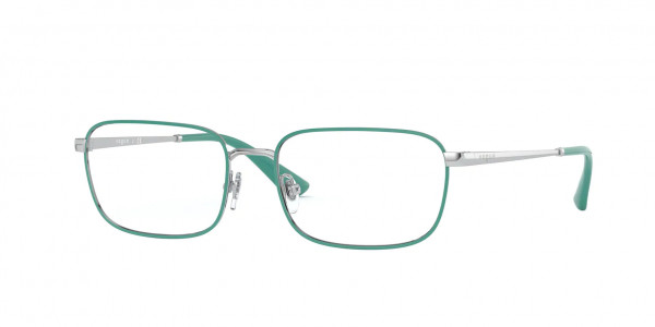 Vogue VO4191 Eyeglasses, 5122 TOP TURQUOISE/SILVER (BLUE)
