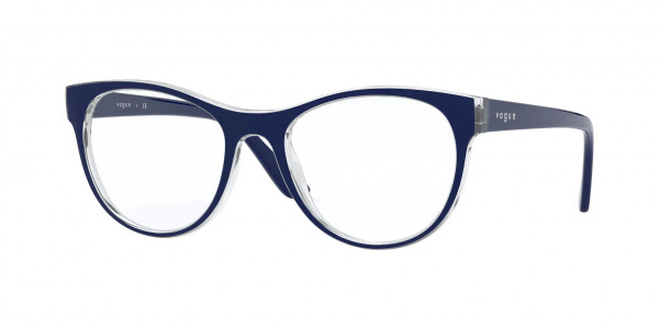 Vogue VO5336 Eyeglasses, 2841 TOP BLUE/SERIGRAPHY (BLUE)