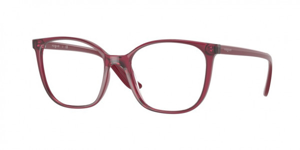 Vogue VO5356F Eyeglasses, 2831 TRANSPARENT CHERRY (PURPLE/REDDISH)