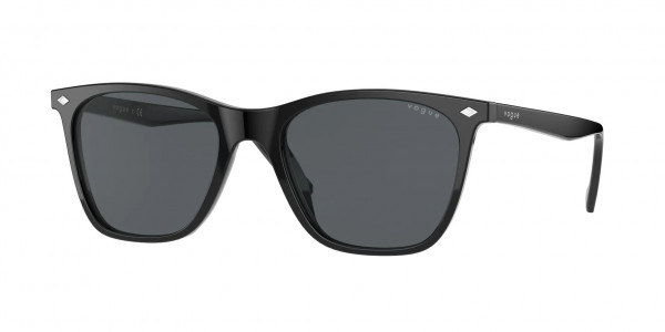 Vogue VO5351S Sunglasses, W44/87 BLACK DARK GREY (BLACK)