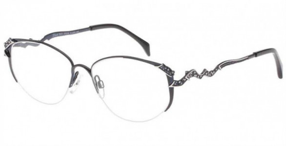 Diva DIVA 5527 Eyeglasses, 238 Deep Blue-Silver