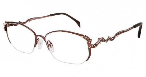Diva DIVA 5527 Eyeglasses, 239 Brown-Gold