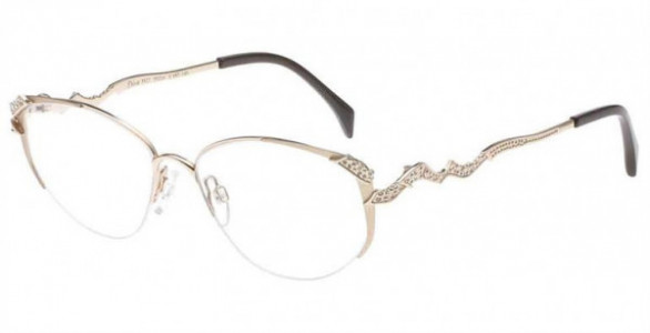 Diva DIVA 5527 Eyeglasses, 883 Mat-Shiny Gold