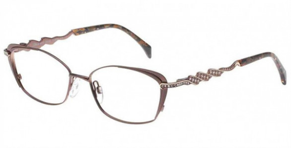 Diva DIVA 5530 Eyeglasses, 242 Shiny Brown-Gold