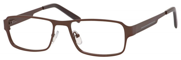Enhance EN4185 Eyeglasses, Satin Brown