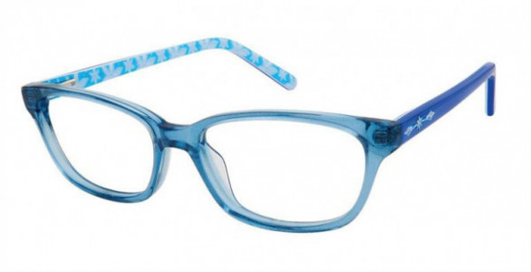 Disney Eyewear FROZEN FZE3 Eyeglasses, Crystal Blue