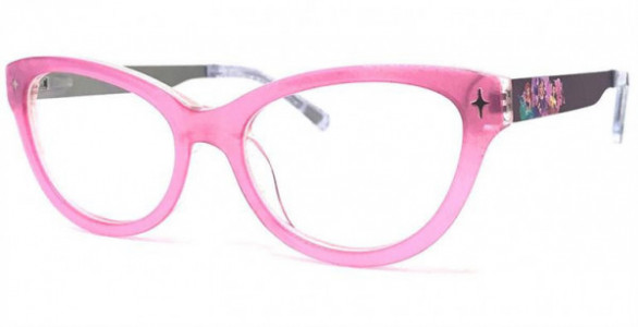 Disney Eyewear PRINCESSES PRE905 Eyeglasses, Pink-Violet