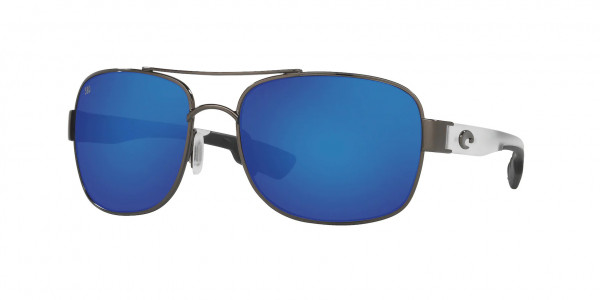 Costa Del Mar 6S4011 COCOS Sunglasses, 401103 COCOS 74 GUNMETAL BLUE MIRROR (GREY)