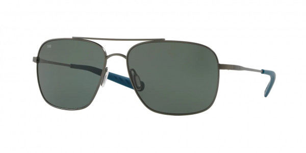 Costa Del Mar 6S6002 CANAVERAL Sunglasses, 600214 CANAVERAL 185 BRUSHED GRAY GRE (GREY)