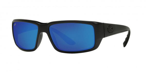 Costa Del Mar 6S9006 FANTAIL Sunglasses, 900610 FANTAIL 01 BLACKOUT BLUE MIRR (BLACK)