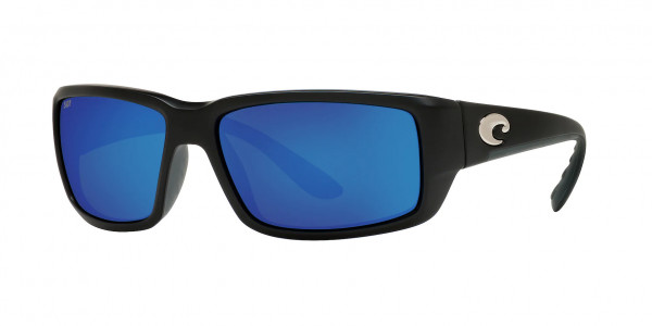 Costa Del Mar 6S9006 FANTAIL Sunglasses, 900616 FANTAIL 11 MATTE BLACK BLUE MI (BLACK)