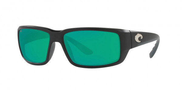 Costa Del Mar 6S9006 FANTAIL Sunglasses, 900617 FANTAIL 11 MATTE BLACK GREEN M (BLACK)