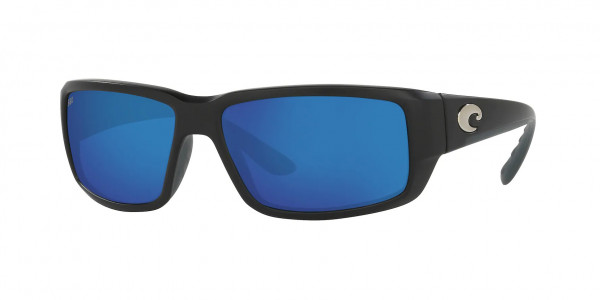 Costa Del Mar 6S9006 FANTAIL Sunglasses, 900637 FANTAIL 11 MATTE BLACK BLUE MI (BLACK)