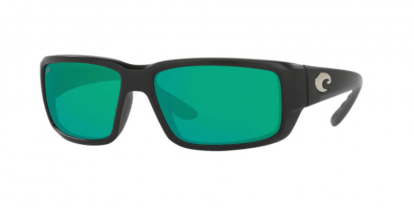 Costa Del Mar 6S9006 FANTAIL Sunglasses, 900639 FANTAIL 11 MATTE BLACK GREEN M (BLACK)