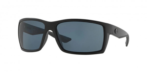 Costa Del Mar 6S9007 REEFTON Sunglasses, 900701 REEFTON 01 BLACKOUT GRAY 580P (BLACK)