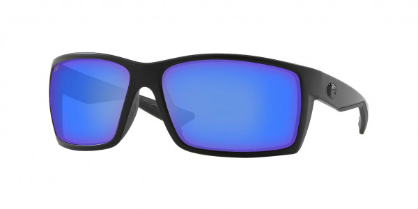 Costa Del Mar 6S9007 REEFTON Sunglasses, 900706 REEFTON 01 BLACKOUT BLUE MIRR (BLACK)