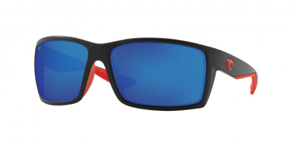 Costa Del Mar 6S9007 REEFTON Sunglasses, 900725 REEFTON 197 RACE BLACK BLUE M (BLACK)