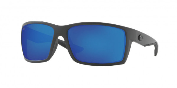 Costa Del Mar 6S9007 REEFTON Sunglasses, 900733 REEFTON 98 MATTE GRAY BLUE MIR (GREY)