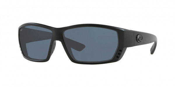 Costa Del Mar 6S9009 TUNA ALLEY Sunglasses, 900901 TUNA ALLEY 01 BLACKOUT GRAY 5 (BLACK)