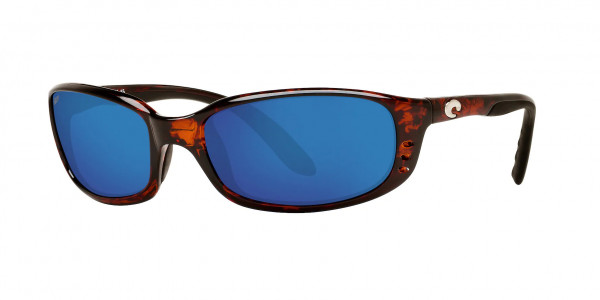 Costa Del Mar 6S9017 BRINE Sunglasses, 901705 BRINE 10 TORTOISE BLUE MIRROR (TORTOISE)