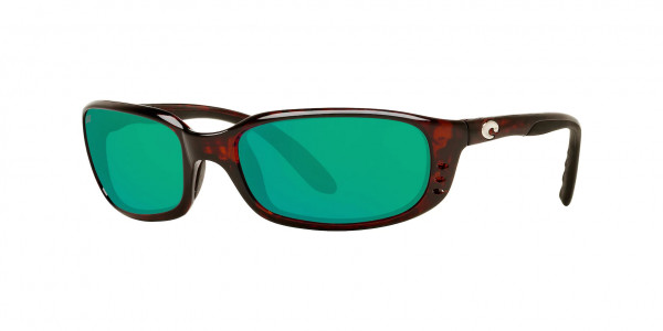 Costa Del Mar 6S9017 BRINE Sunglasses, 901712 BRINE 10 TORTOISE GREEN MIRROR (TORTOISE)