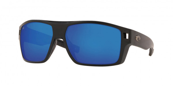Costa Del Mar 6S9034 DIEGO Sunglasses, 903401 DIEGO 11 MATTE BLACK BLUE MIRR (BLACK)