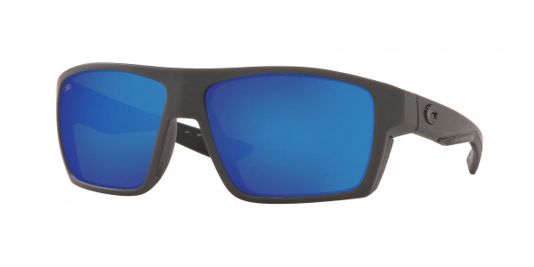Costa Del Mar 6S9045 BLOKE Sunglasses, 904512 BLOKE 127 MATTE GRAY MATTE BLA (BLACK)