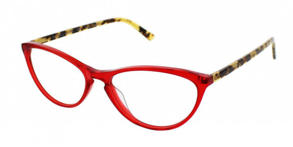 Red Raven CLEARVISION CASTLE PEAK Eyeglasses, Red