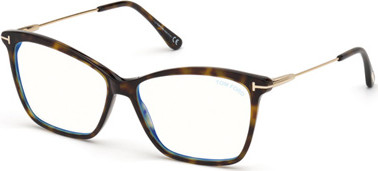 Tom Ford FT5687-F-B Eyeglasses, 052