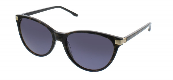 BCBGMAXAZRIA DISTRACTION Sunglasses, Black Pattern