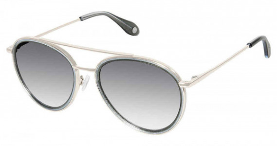 Fysh UK F-2045 Sunglasses, S304-SEAFOAM GOLD