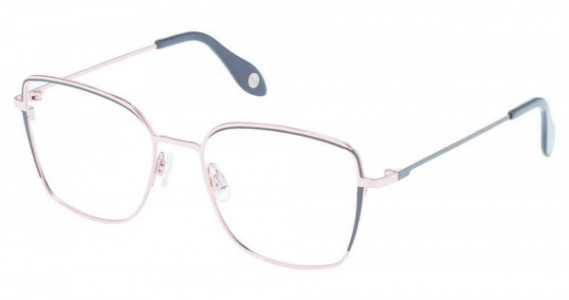 Fysh UK F-3658 Eyeglasses, S100-BLACK ROSE GOLD
