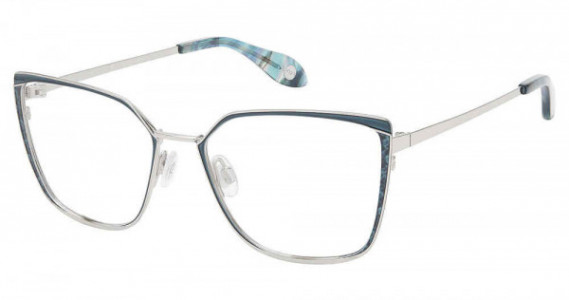 Fysh UK F-3651 Eyeglasses, S204-TURQUOISE PEARL
