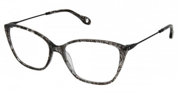 Fysh UK F-3650 Eyeglasses, S400-BLACK MESH