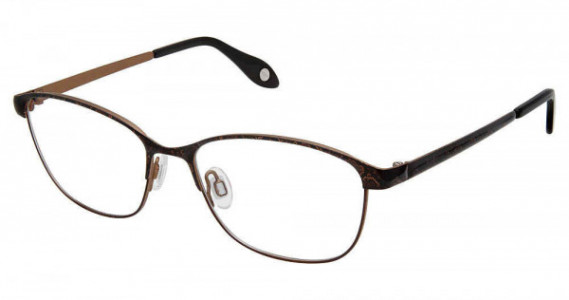Fysh UK F-3647 Eyeglasses, S202-BRONZE PYTHON