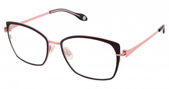 Fysh UK F-3636 Eyeglasses, M101-INDIGO ROSE