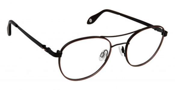 Fysh UK F-3617 Eyeglasses, (870) ROSE BLACK