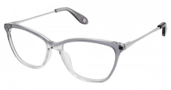 Fysh UK F-3611 Eyeglasses, 848-GREY CRYSTAL