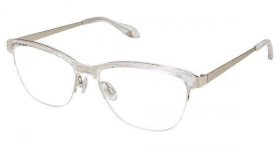 Fysh UK F-3598 Eyeglasses, 797-CRYSTAL WHITE