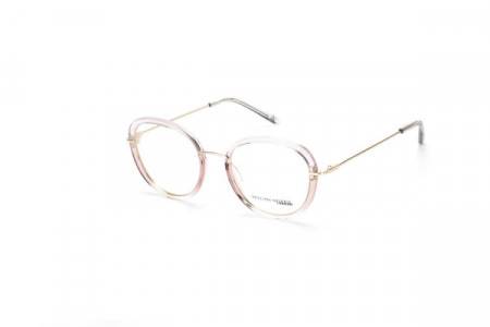 William Morris WM50165 Eyeglasses, PINK CRYS/GOLD (C3)