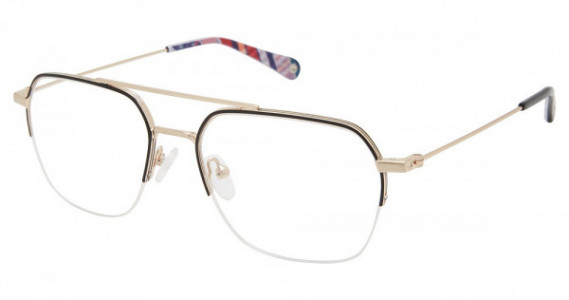 Sperry Top-Sider SPHARDING Eyeglasses, C01 BLACK/GOLD