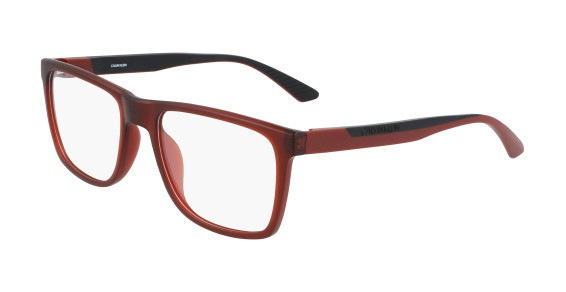 Calvin Klein CK21505 Eyeglasses, (601) MATTE CRYSTAL DEEP RED